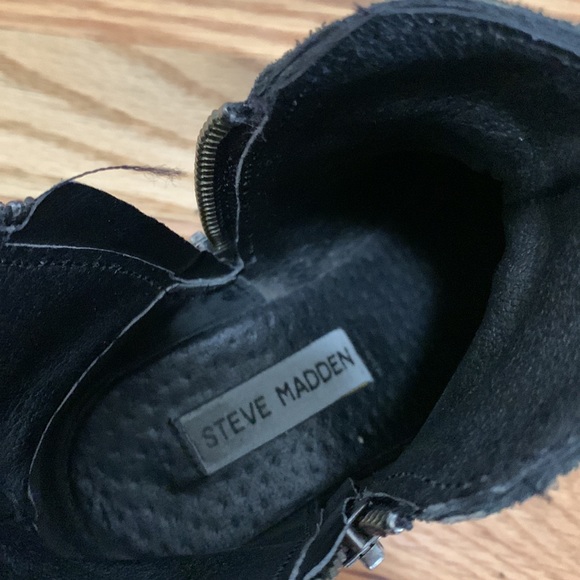 Silver leather Chelsea boots- Steve Madden - Picture 2 of 9